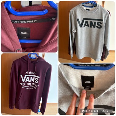 2 felpe vans 
