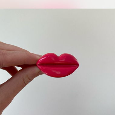 Bague de lèvres rose