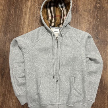 Burberry zipper Grau