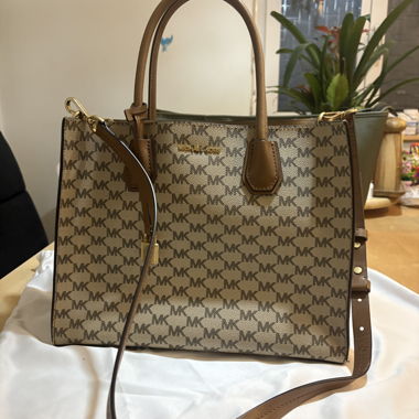 Michael Kors Schultertasche mit Logo-Muster