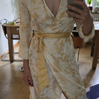 Robe d’été en soie - élégante/festive