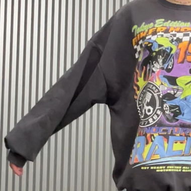 Oversized Racer Hoodie 