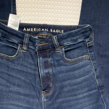 American eagle: skinny denim jeans 