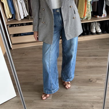 Blazer Zara a pied de poule