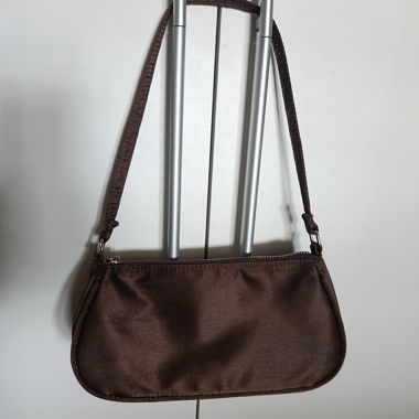 Silk brown y2k handbag