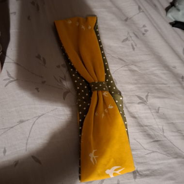 Bandeau jaune et vert