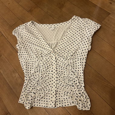 polka dot top