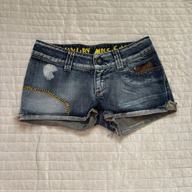 Vintage Miss Sixty Low Rise Denim Shorts