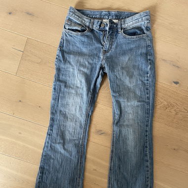 Flared jeans low waist