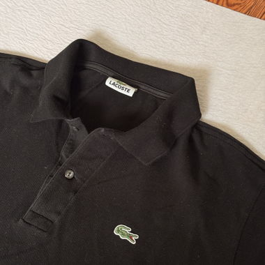 Polo Lacoste nero