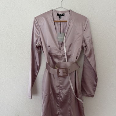 Robe blazer satin Missguided