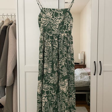 Vestito estivo H&M verde XS