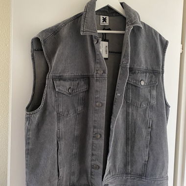 Veste en jean KARO KAUER LABEL grise