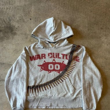 war culture hoodie