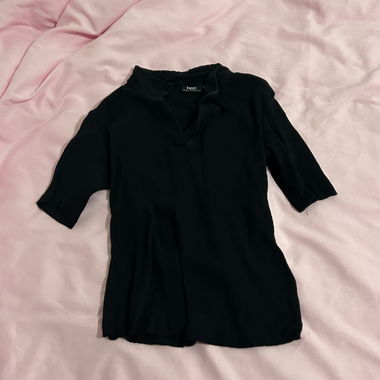 Camicia business casual nera