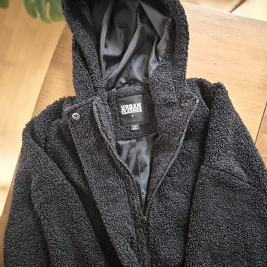 Urban classics: Damen kurze Sherpa-Jacke
