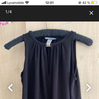 Blouse noire gr 34 