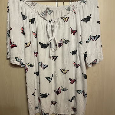 Schmetterling Bluse