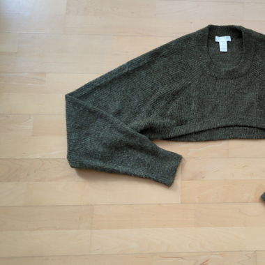 Grüner Pullover H&M (Größe S)