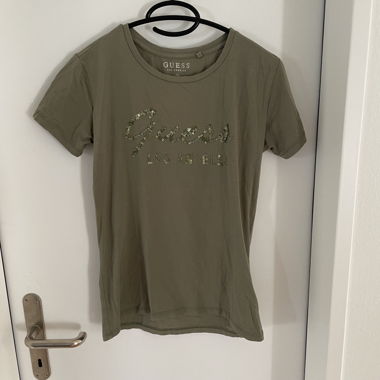 GUESS T-Shirt Khaki M