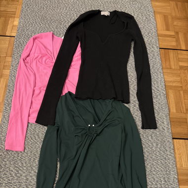 3 hauts H&M