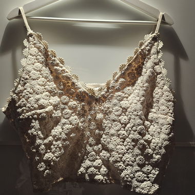 H&M floral crop top