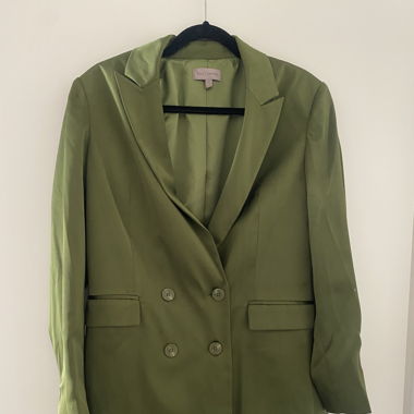 Grüner Blazer