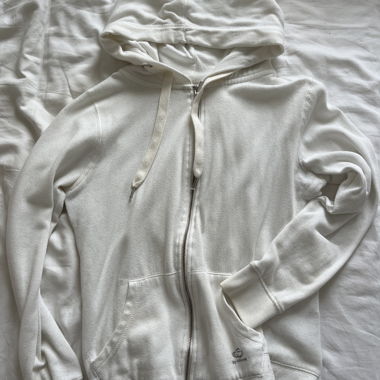 creamy white jacket