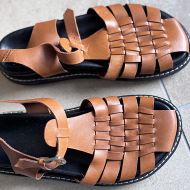 Comptoir des cotonniers leather sandals