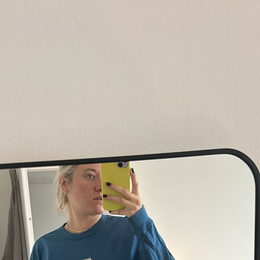 Nike Sweatshirt, petrol, M