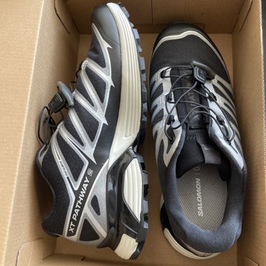 Salomon shoes black/silver