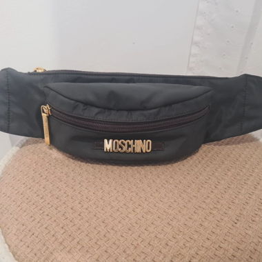 Marsupio nero Moschino