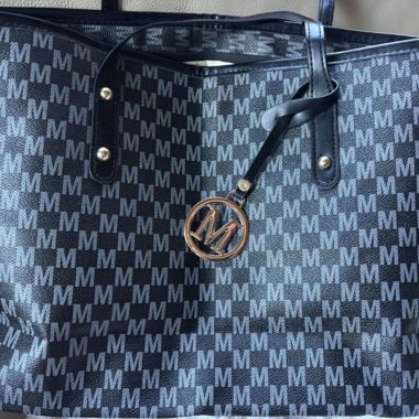 Borsa Tote con Monogramma M