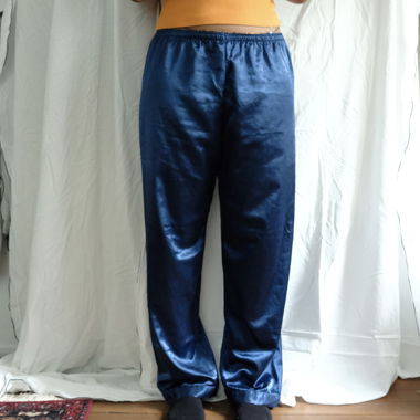 Satin pants