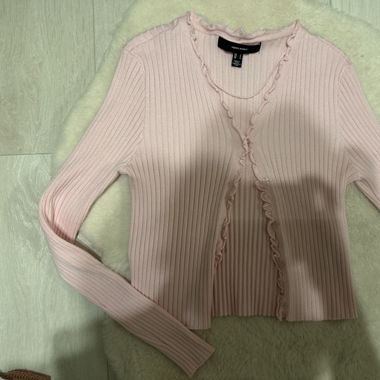 Pinker crop Pullover