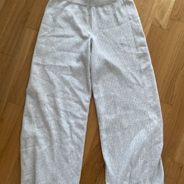 Pantalon en tissu gris