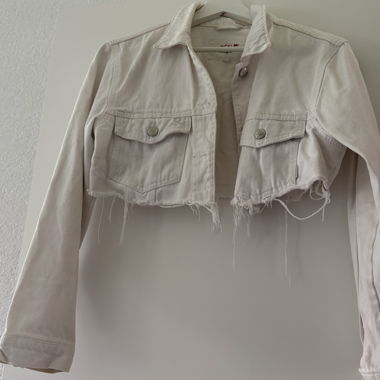 Kurze Denimjacke