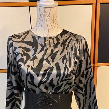 Robe imprimée animal "Maison123"