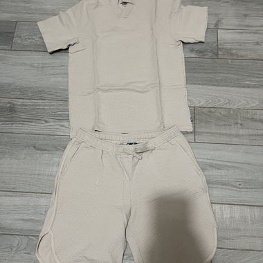 Jack & Jones kids ensemble short en tissu gaufré 164