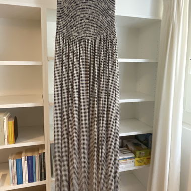 Robe maxi sans bretelles Tory Burch