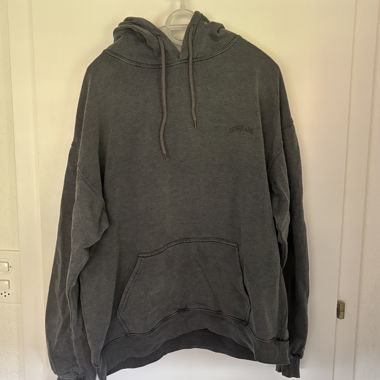 Sweat à capuche BDG gris, taille M