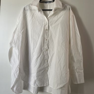 Chemise blanche oversize