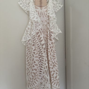 Ecru Lace Dress