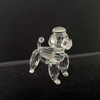 Swarovski Crystal Poodle 6cm