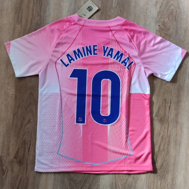 FC Barcelona Jersey Lamine Yamal Pink