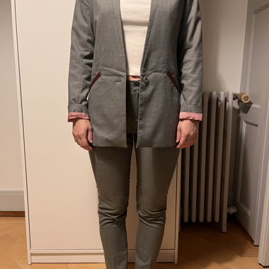 Ensemble de costume gris