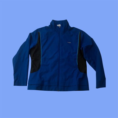 Reebok Sportjacke blau Vintage