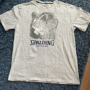 T-shirt Spalding gris