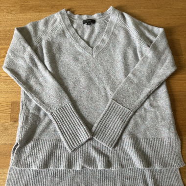 J.Crew Grey Knit Sweater XS