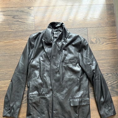 Zara kunst Leder Blazer